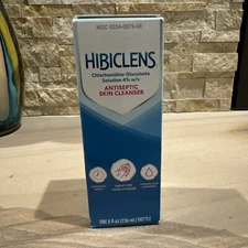 Hibiclens Antimicrobial Antiseptic Skin Cleanser Unscented Liquid Soap 8 Oz NEW