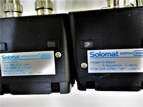 Solomat MPM Logger Power Pack W/ DS 200 4 Ch. Switching Module & 4 Sensors - Picture 5 of 12