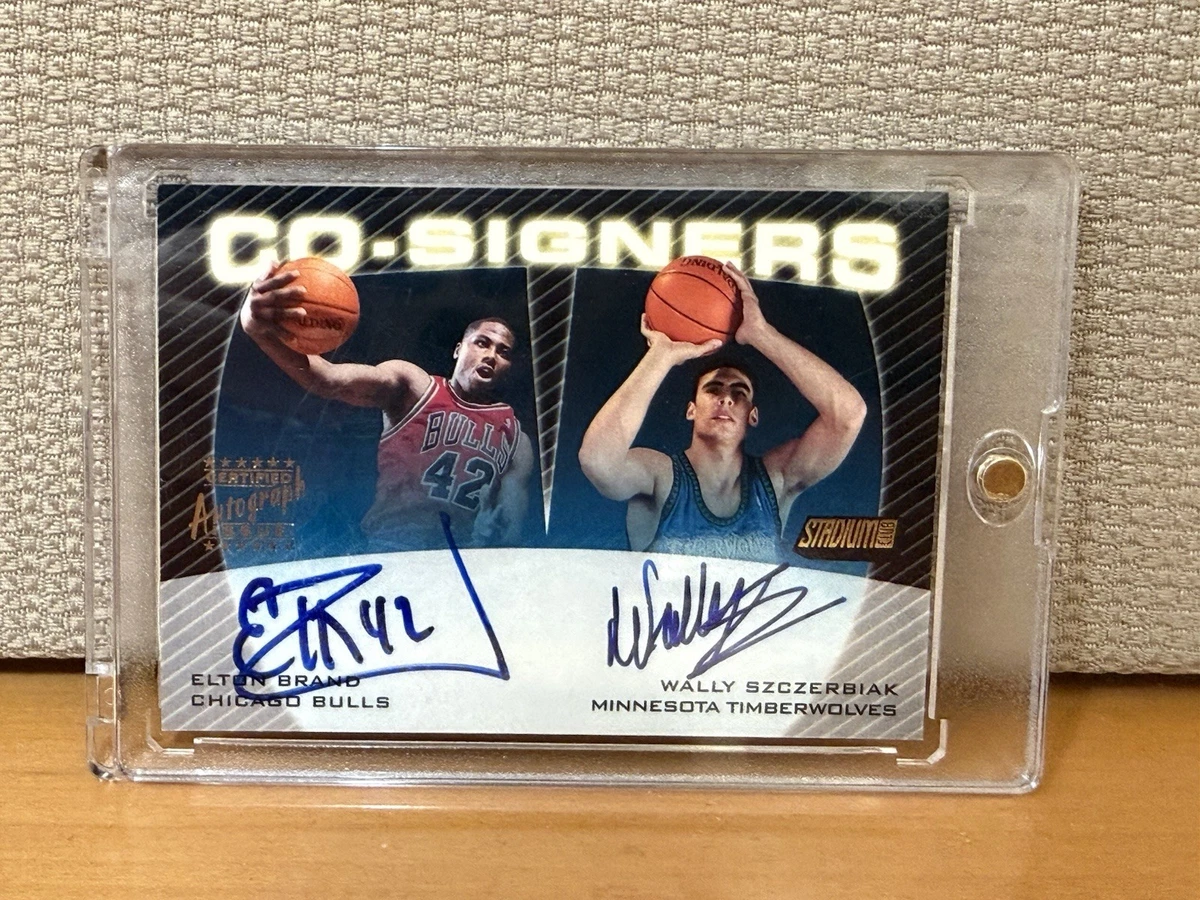 Wally Szczerbiak Sports Trading Card Singles Autographed
