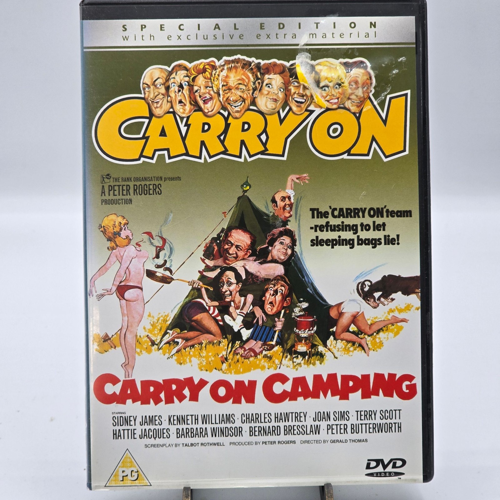 Carry On Camping DVD Carlton Special Edition PG Region 2 2003 Comedy Movie