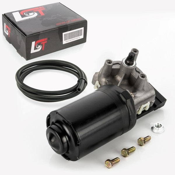 Wischermotor Scheibenwischer Motor Front Mit Schlauch FüR Fiat Doblo 119 223-image