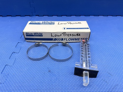 #ad Blue White F 300 20 70GPM 2quot; TPS Low Pressure Acrylic Tube Flowmeter $39.95