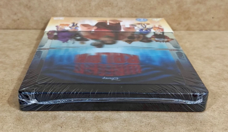 DISNEY'S WRECK IT RALPH - UK EXCLUSIVE LENTICULAR 3D + 2D BLU RAY STEELBOOK NEW - Image 4 of 4