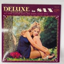 Bud Shank Clifford Scott Mike Sharpe Booker Ervin Deluxe in Sax Japan LP WKB-015