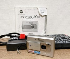 KONICA MINOLTA DiMAGE X60 Compact Digital Camera Tested Working Japan