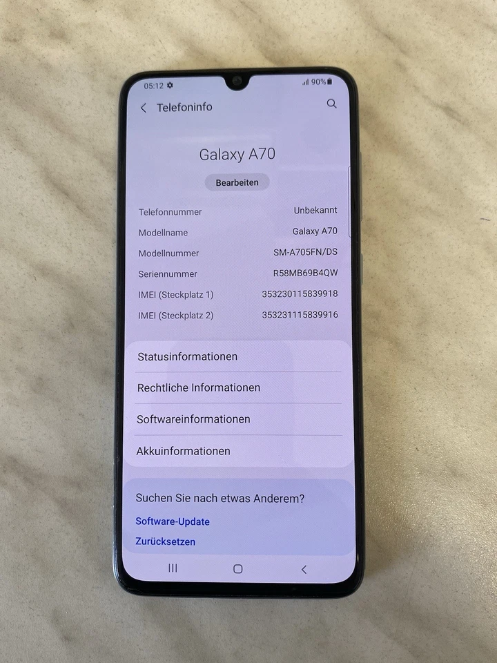 Samsung Galaxy A70 · 128GB, Foto 3 von 5