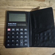Vintage Radio Shack EC-448 Calculator Solar Clock