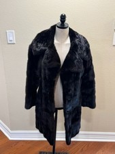 Rare Vintage 3/4 Length REAL Mink Coat