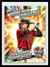 2024 Topps Corbin Carroll Insert Home Run Challenge Unscratched 