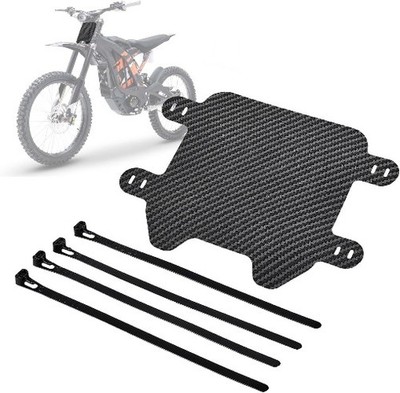 Dirt Bike Number Plate for Number Plate Models eRide Pro F Color: carbon fiber