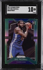 2019-20 PANINI PRIZM GREEN PRIZM #279 ERIC PASCHALL SGC 10 GM