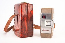 Revere Eight Model Fifty Five 8mm Motion Picture Cine Camera Bakelite Case V27