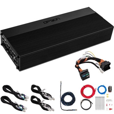 OPTION AIR-D6 | Power-Quadlock Anschluss KIT | 6-Kanal Plug & Play Verstärker