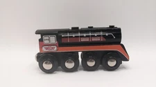 Maxim Enterprises 38551 Black Engine 4" Wooden Magnetic Train Car