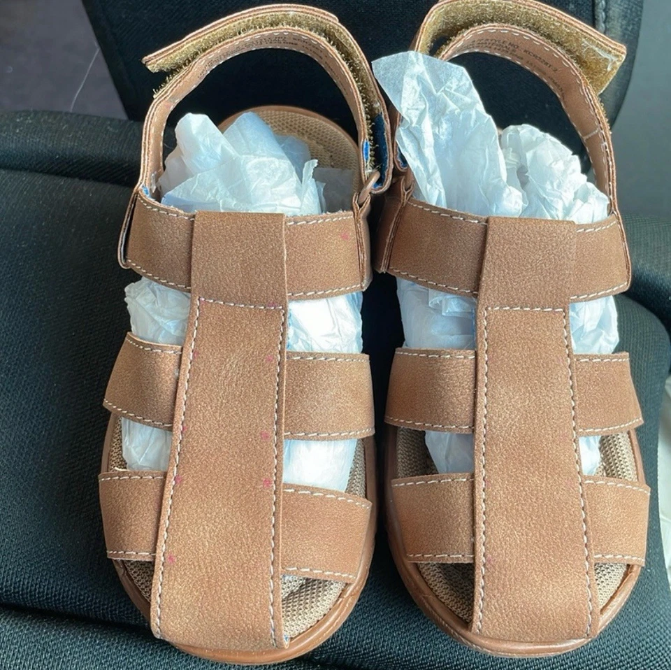 Sandalias de pescador Kenneth Cole Reaction Benjamin Casey para niños - talla 8 para niños pequeños Foto 2 de 4
