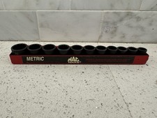 Mac Tools 11 Pc Metric Impact Socket Set 38 Drive 12-pt Sxpm112tr Tray