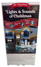 Mr Christmas Lights and Sounds of Christmas Musical Lights, 20 Songs Outdoor Use