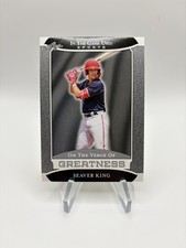 2024 Leaf In The Game Used Sports Verge Of Greatness Silver Seaver King #VG-50 
