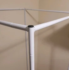 FRAME ONLY: SereneLife Portable Full Sized Infrared Sauna Tent Metal Frame Parts