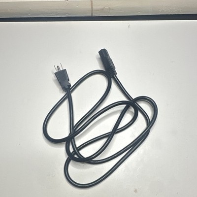 Black Power Cable NEMA 5-15P 3-Prong 