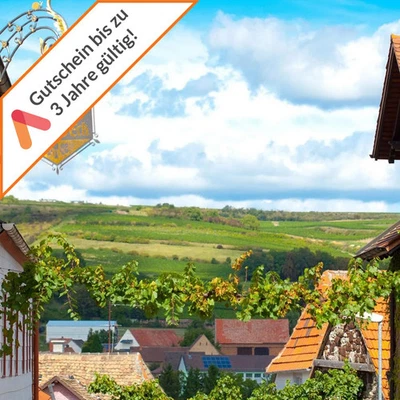 Kurzreise Pfalz Grünstadt Weinstrasse 3 Tage 2 Personen 4 Sterne Wellness Hotel - Bild 1 von 4