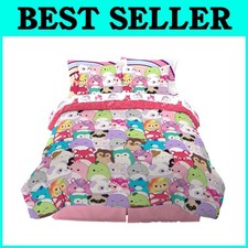 Super Soft Squishmallows Comforter  Sheet Set