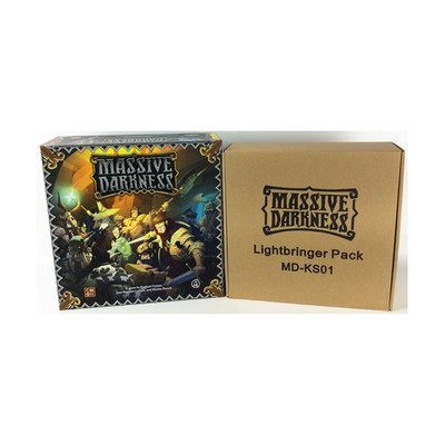 CMON Board Games  Massive Darkness w/Lightbringer Pack (Kickstarter Excl VG/NM
