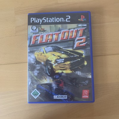 FlatOut 2 (Sony PlayStation 2, 2007) sehr guter Zustand, mit Anleitung