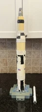 Space Voyagers Adventure Fleet Saturn V Rocket NASA Model Space Toy