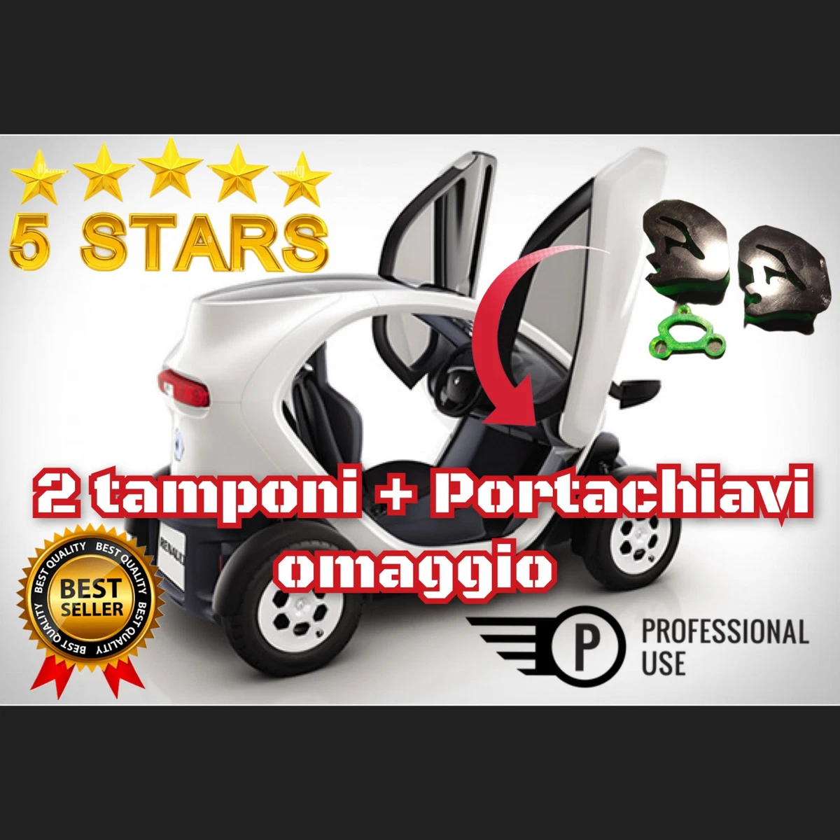 Pastiglie Dei Freni Per RENAULT Twizy MAM_ Posteriori E - Foto 8