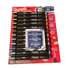 Sharpie Creative Markers  Water-Based Acrylic Markers Earth Tones 12 count NEW