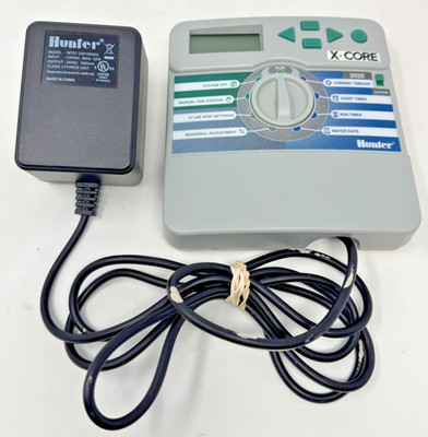Hunter Sprinkler XC400i X-Core 4-Station Indoor Irrigation Controller w/ Cord