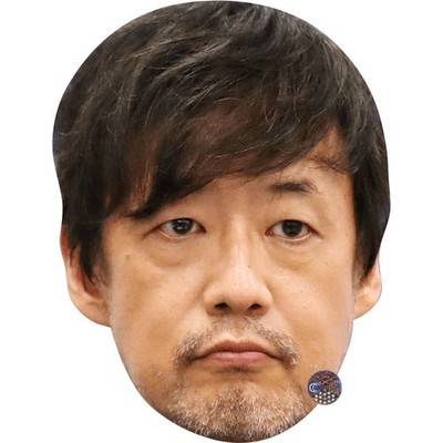 Takashi Yamazaki (Fransen) großer Kopf. Größer als das Leben Maske.