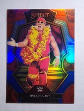 2023 Panini Select WWE - Premier Level Hulk Hogan #130 Red & Blue