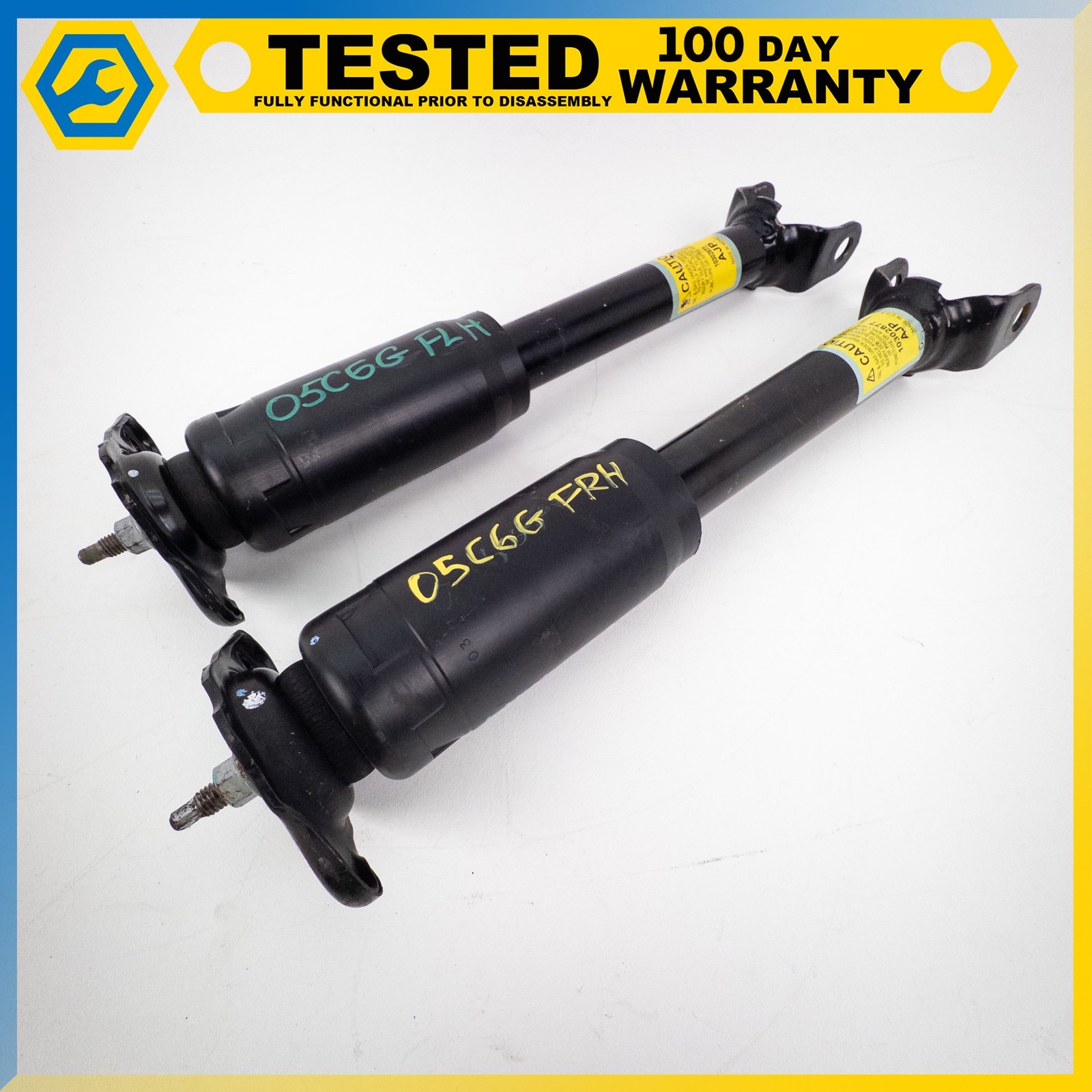 05-13 CHEVROLET CORVETTE C6 REAR RIGHT LEFT SHOCK STRUT ABSORBER ASSEMBLY SET OE