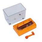 Orange Manual Paper Shredder Portable Manual Compact Structure Simple Opera UT