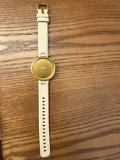 Garmin Lily Sport Edition Fitness Smartwatch Light Sand / Rose Gold Used Tested