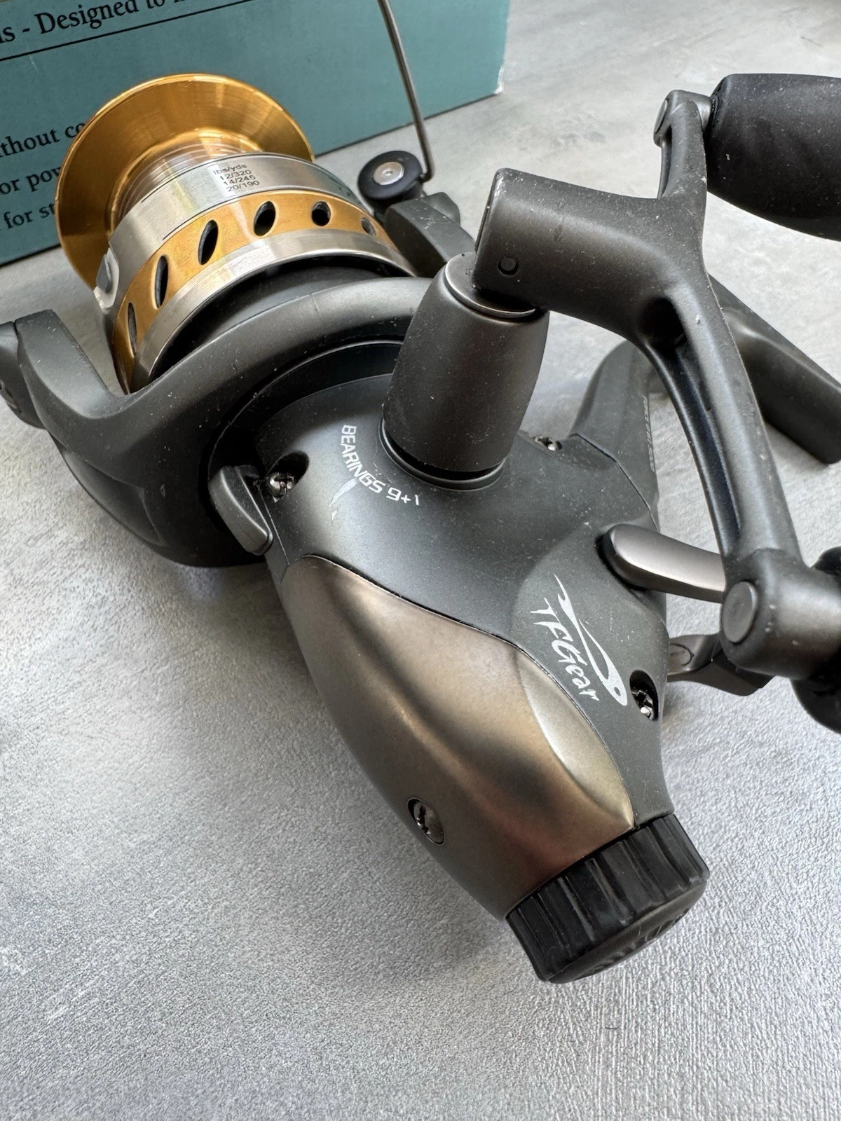 TFGear Force 8 GT 5000 Freespool Fishing Reel Brand New In Box 10