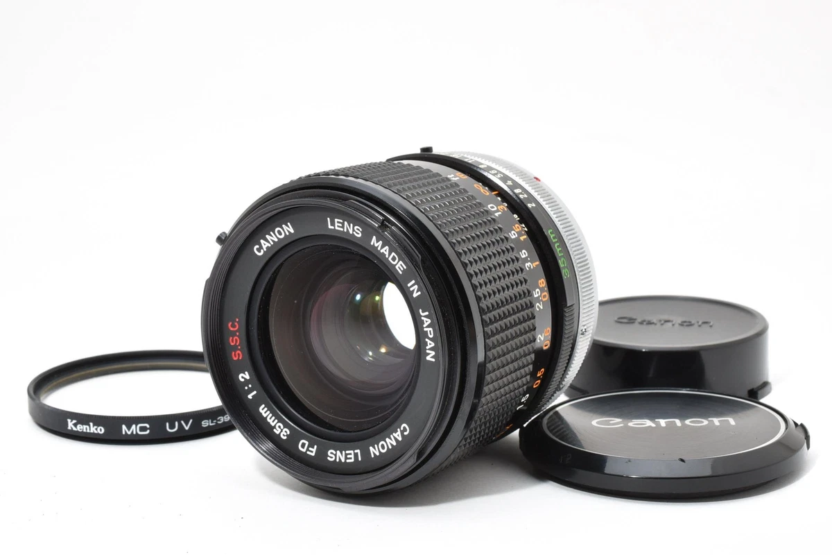 Preços baixos em Lentes de câmera Canon FD 35mm f/2 | eBay