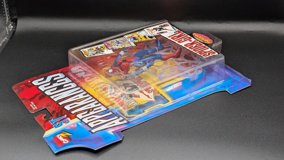 VTG 1999Toy Biz Marvel Comics Two 1st Appearances SPIDER-GIRL Action Figure  - Image 3 of 4