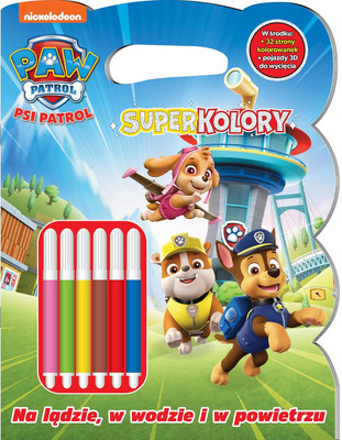 Psi Patrol Superkolory . 8 Na lądzie, w wodzie i w powietrzu