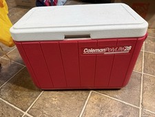 Coleman Polylite 28 Plastic Cooler Ice Chest ...