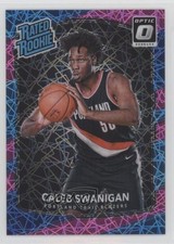 2017-18 Donruss Optic Rated Rookie Pink Velocity Prizm 27/79 Caleb Swanigan xw0