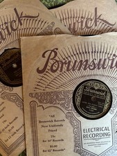 3 Bing Crosby BRUNSWICKS 1931-34  Jazz Pop  78 rpm
