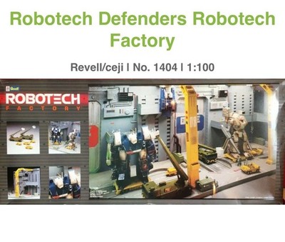 NOS REVELL 1404 Robotech Factory Model Kit 1984 Vintage! | eBay