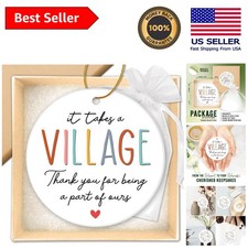 It Takes a Village Ornament - Thoughtful Teacher and Nurse Appreciation Gift