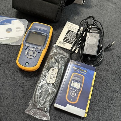 Fluke Networks AirCheck Wi-Fi Handheld Wireless Network Tester Kit
