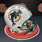 Dan Marino Autographed Miami Dolphins Ridell Authentic Helmet Signed Beckett BAS