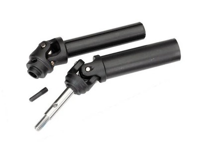 TRA6852A  Rear Extreme X-HD (1) L/R Driveshaft Assembly: Hoss Rustler Slash S...