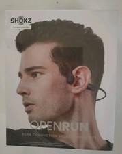 Shokz OpenRun Wireless Bone Conduction Headphones - Black S803BK 